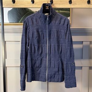 Christopher & Banks Light weight Jacket M Women's Navy Jacket